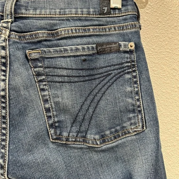 Kut From The Kloth Jeans Womens 27Blue Denim Pants Bootcut Flare Ladies Mid Rise - Picture 5 of 12